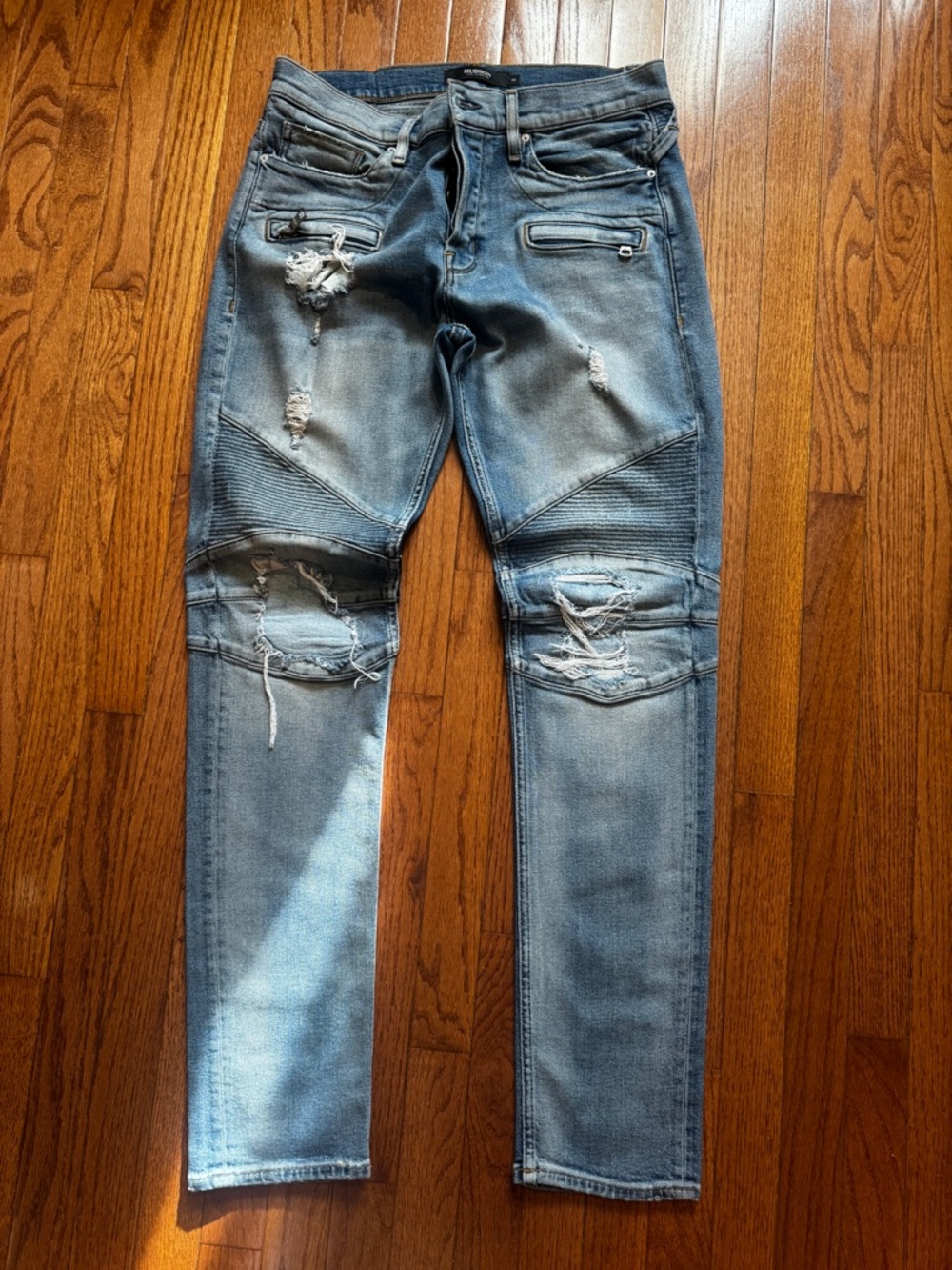 Hudson Ripped Men’s Light Blue Jeans
